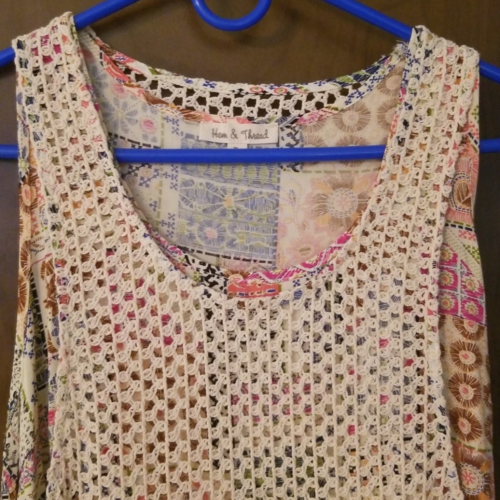 Hem & Thread Summer Tank - Picture 2 of 4